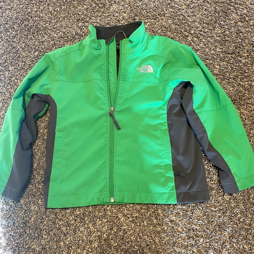 The North Face Kids Green and Black Rashguard